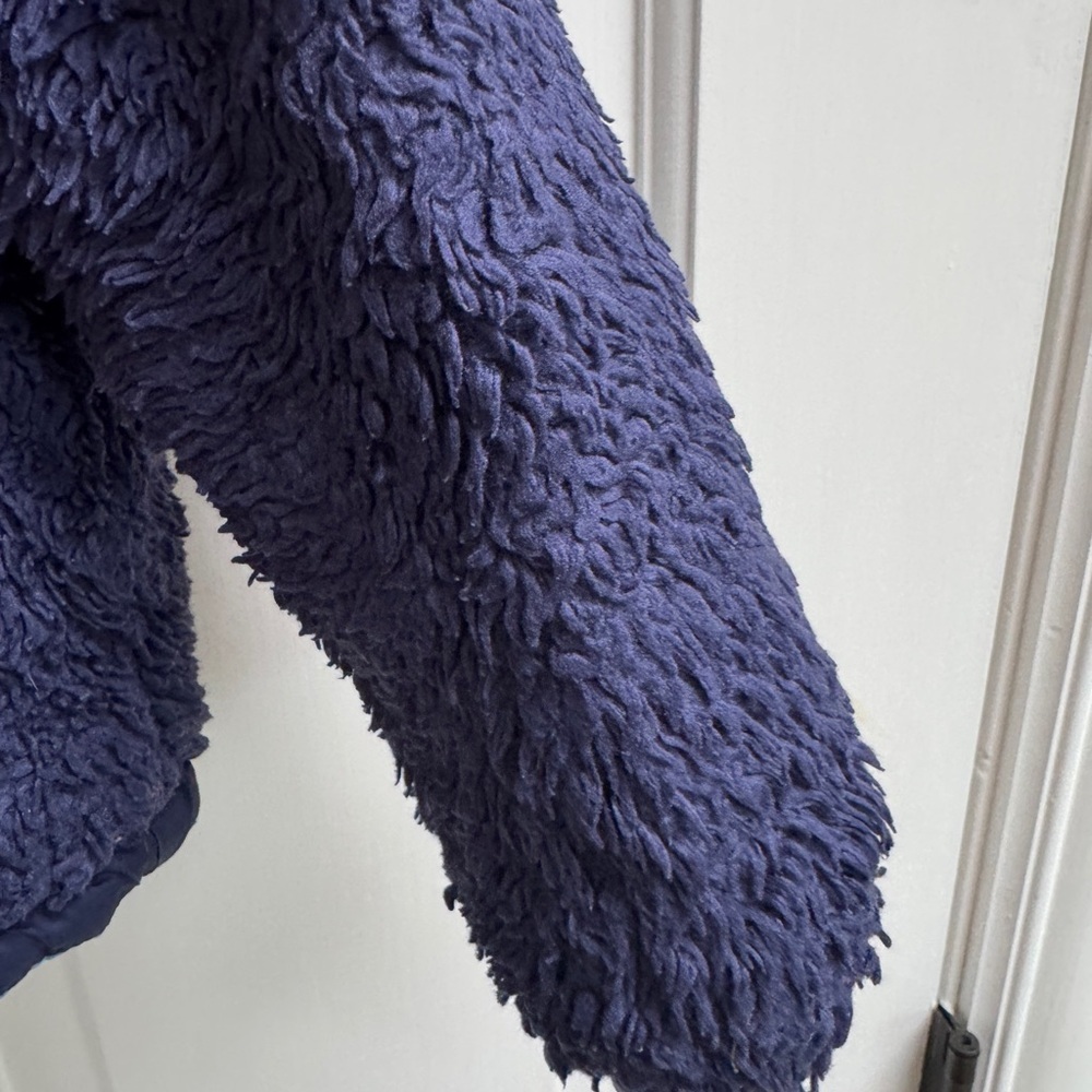 The North Face 18-24M Boys Reversible Two-Tone Blue Hooded Puffer Jacket- RIP - Picture 8 of 9